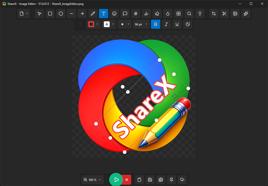 ShareX 图片编辑器与标注界面